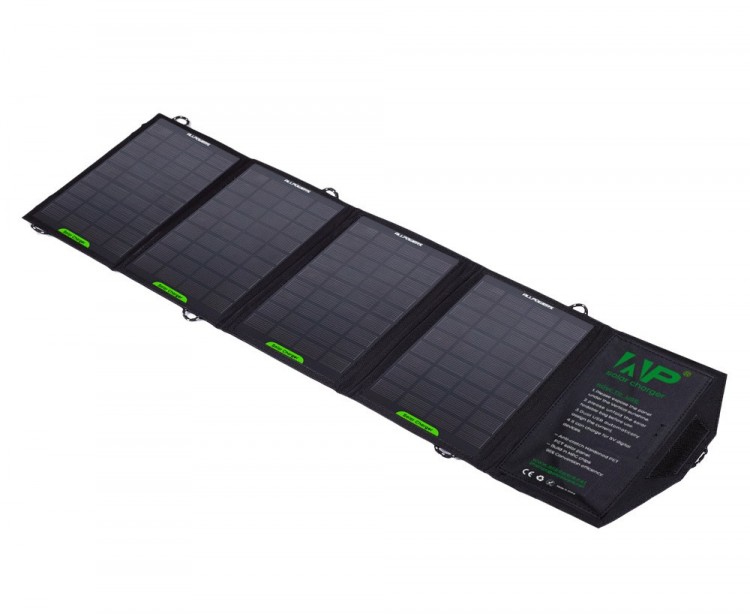 Cкладное зарядное устройство Allpowers 16W на солнечных батареях