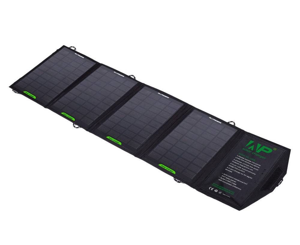 Allpowers 16W складное зарядное устройство на солнечных батареях